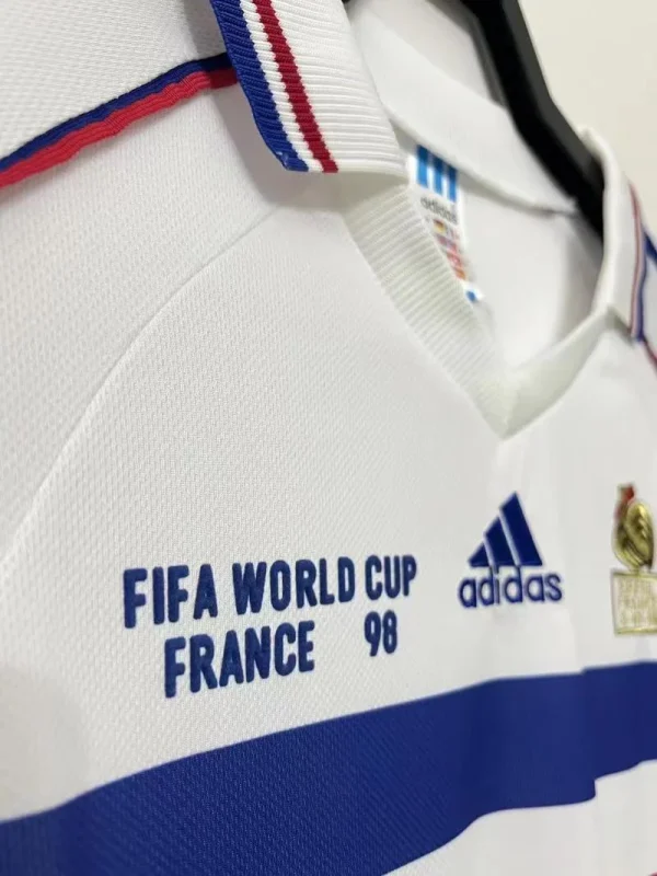 1998 Retro France Away Football Shirt