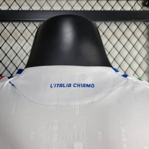 2024 Player Version Long Sleeve Italy Away Soccer Shirt 1:1 Thai Quality
