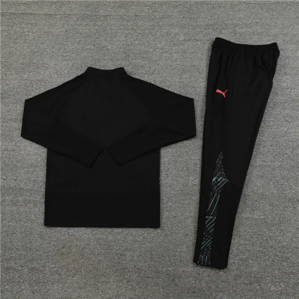 2023/2024 Manchester City Half-Pull Training Suit Black Camouflage football shirt 1:1 Thai quality