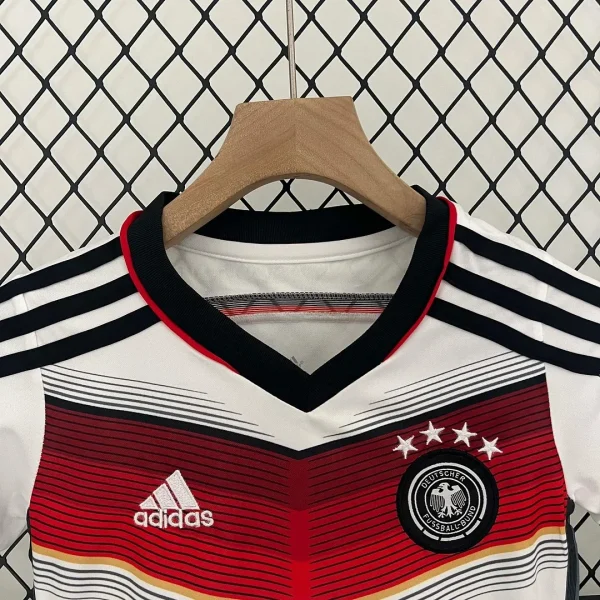 2014  Retro Germany Home Soccer Jersey 1:1 Thai Quality Kids Size