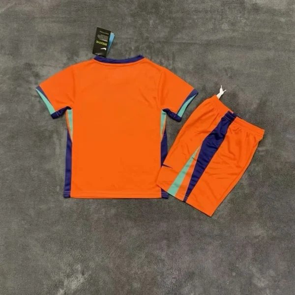 2024 Netherlands National Team Home Football Shirt 1:1 Thai Quality Kids Size