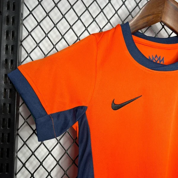 2024 Netherlands National Team Home Football Shirt 1:1 Thai Quality Kids Size