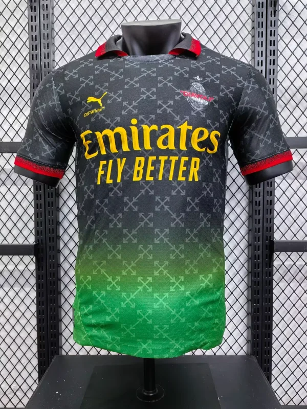 2025/2026 Player Version AC Milan Special Edition Black Football Shirt 1:1 Thai Quality