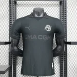 2024/2025 Player Version Olympique de Marseille 125th Anniversary Edition Black Football Jersey 1:1 Thai Quality