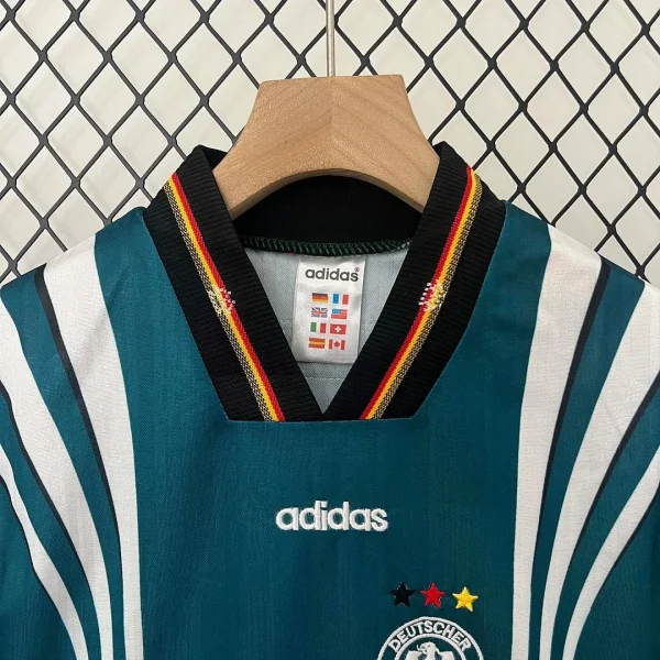 1996 Retro Germany Away Soccer Jersey 1:1 Thai Quality Kids Size