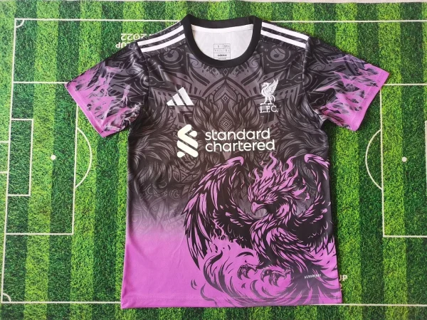 2024/2025 Liverpool Special Edition Purple Black Soccer Jersey 1:1 Thai Quality