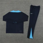 2024/2025 Chelsea Half-Pull Training Suit Dark Blue Football Shirt Set 1:1 Thai Quality