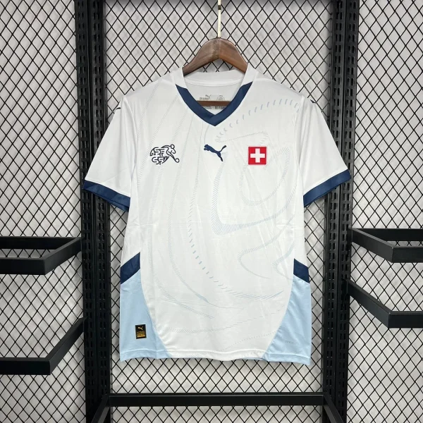 2024 Switzerland National Team Away Football Shirt 1:1 Thai Quality