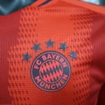 2024/2025 Player Version Bayern Munich Home Long Sleeve Football Shirt 1:1 Thai Quality