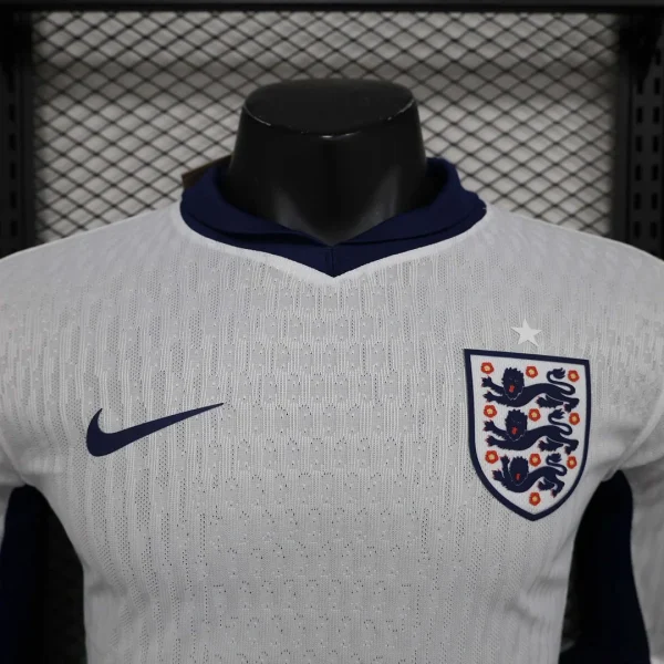 2024 Player Version Long Sleeves England Home Football Shirt 1:1 Thai Quality