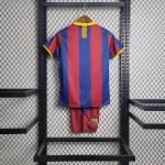 2010/2011 Retro Barcelona Home Football Shirt 1:1 Thai Quality Kids Size