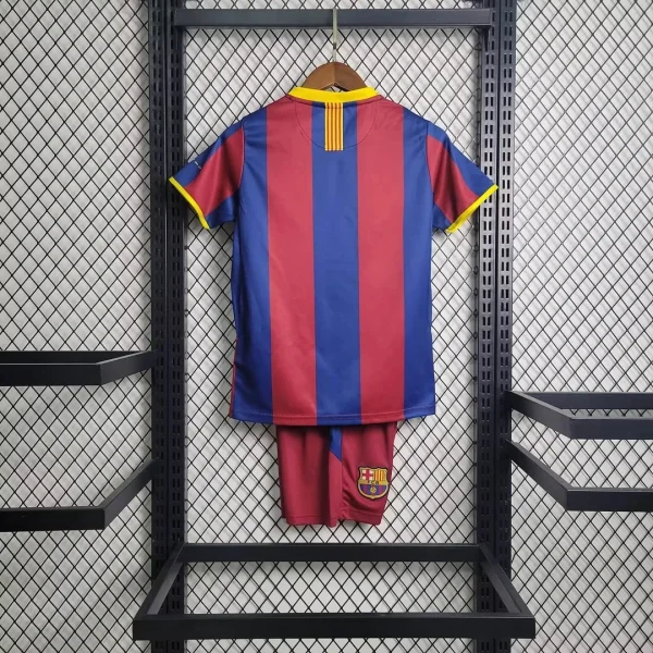 2010/2011 Retro Barcelona Home Football Shirt 1:1 Thai Quality Kids Size