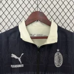 2024/2025 AC Milan Double-Sided Windbreaker Soccer Jersey 1:1 Thai Quality