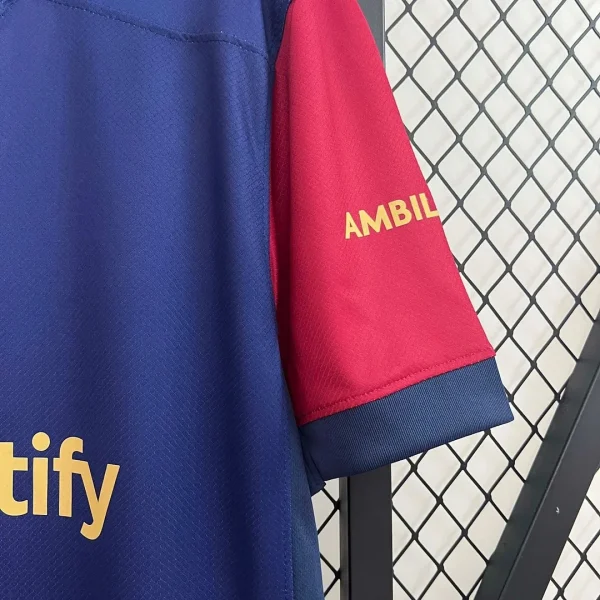 2024/2025 Barcelona Home Football Shirt 1:1 Thai Quality (with sponsor)
