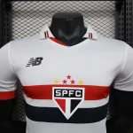 2024/2025 Player Version São Paulo Home Jersey 1:1 Thai Quality