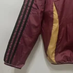2024/2025 Roma Red Double-Sided Windbreaker Plaid Fabric Soccer Jersey 1:1 Thai Quality