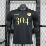2024/2025 Player Version Barcelona Yamal Kopa Award Commemorative Edition Black Football Shirt 1:1 Thai Quality