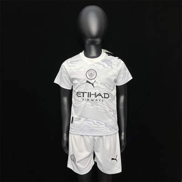 2024 Manchester City Year of the Dragon Special Edition Football Shirt 1:1 Thai quality Kids Size