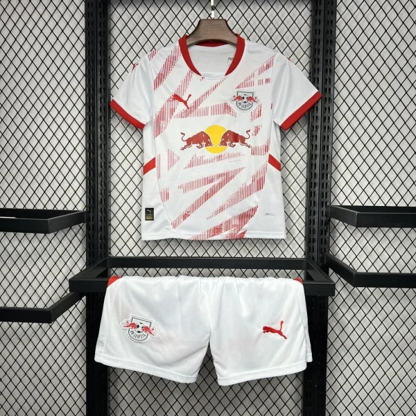 2024/2025 Leipzig Home Football Shirt 1:1 Thai Quality Kids Size