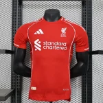 2025/2026 Player Version Liverpool Home Soccer Jersey 1:1 Thai Quality