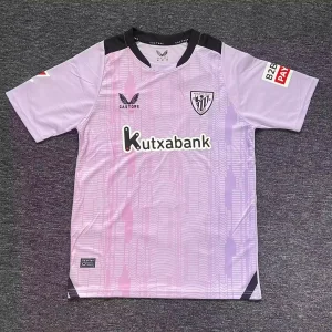2024/2025 Athletic Bilbao Training Uniform Pink Football Shirt 1:1 Thai Quality
