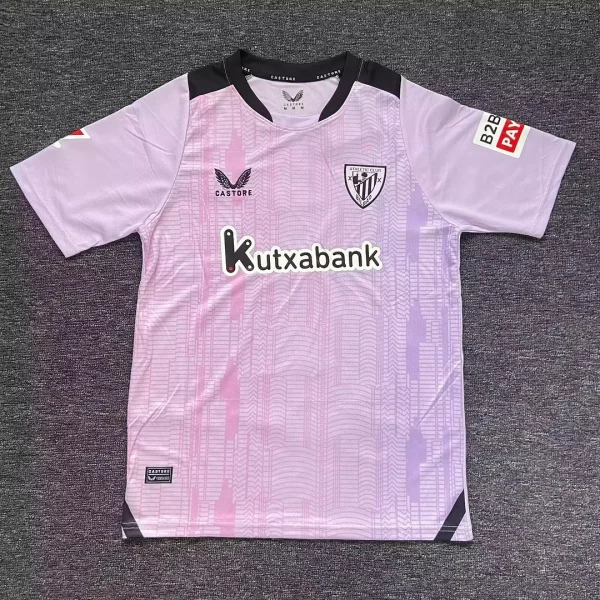 2024/2025 Athletic Bilbao Training Uniform Pink Football Shirt 1:1 Thai Quality