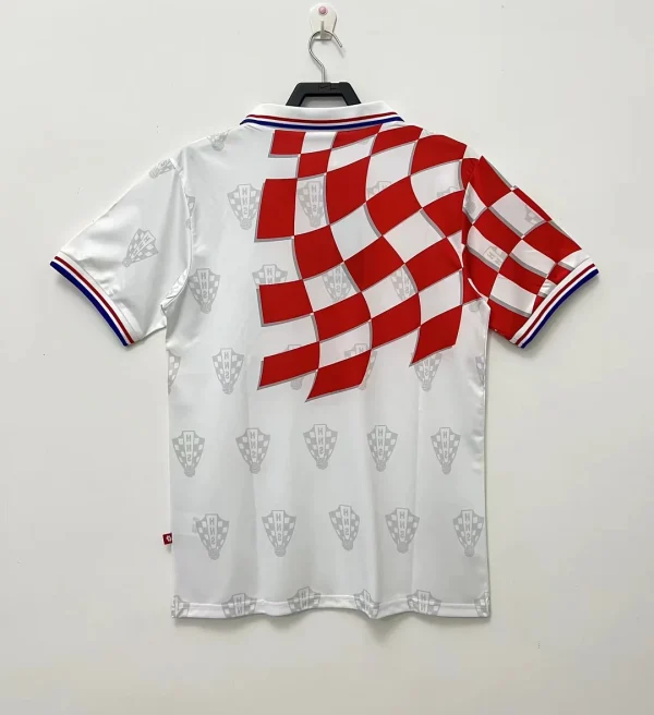 1998 Retro Croatia Home Soccer Shirt