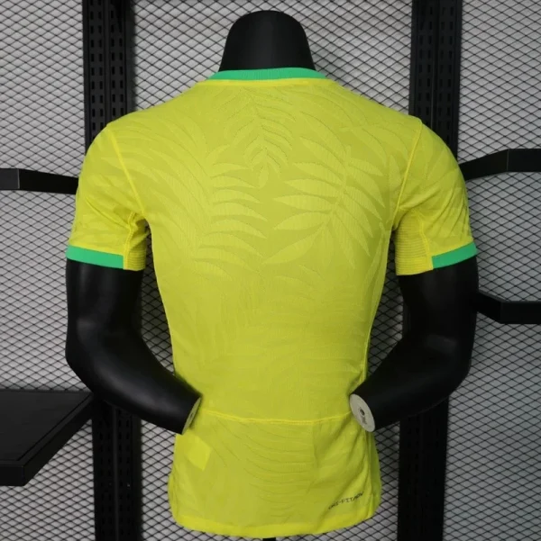 2023 Player Version Brazil Home Soccer Jersey