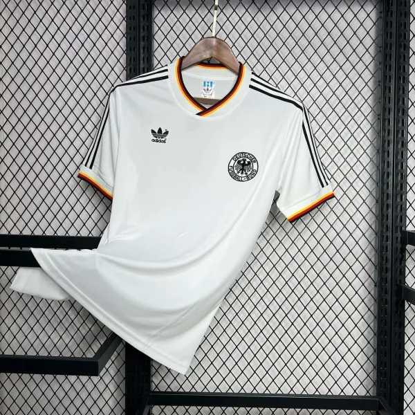 1986 Retro Germany Home Soccer Jersey 1:1 Thai Quality