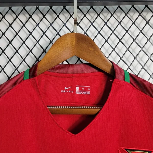 2016 Retro Portugal Home Football Shirt 1:1 Thai Quality