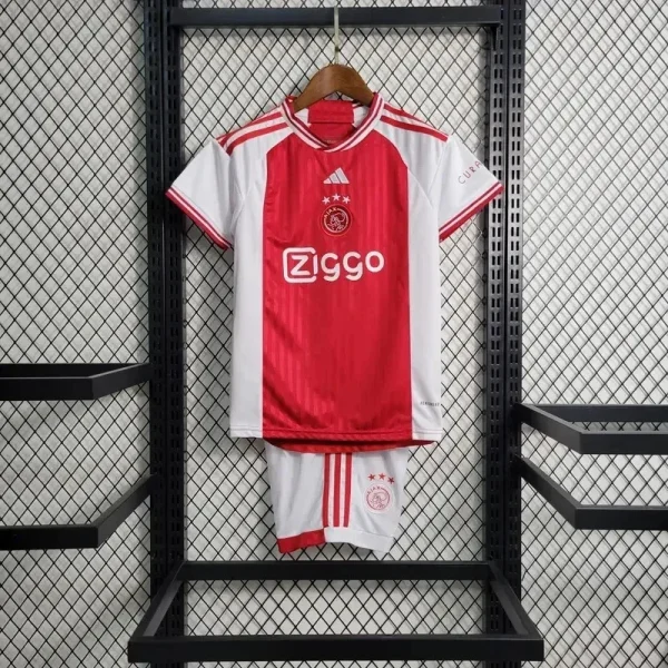 2023/2024 Ajax Football Shirt Home 1:1 Thai Quality Kids Size