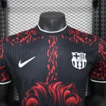 2024/2025 Player Version Barcelona Lion Head Special Edition Red  Football Shirt 1:1 Thai Quality