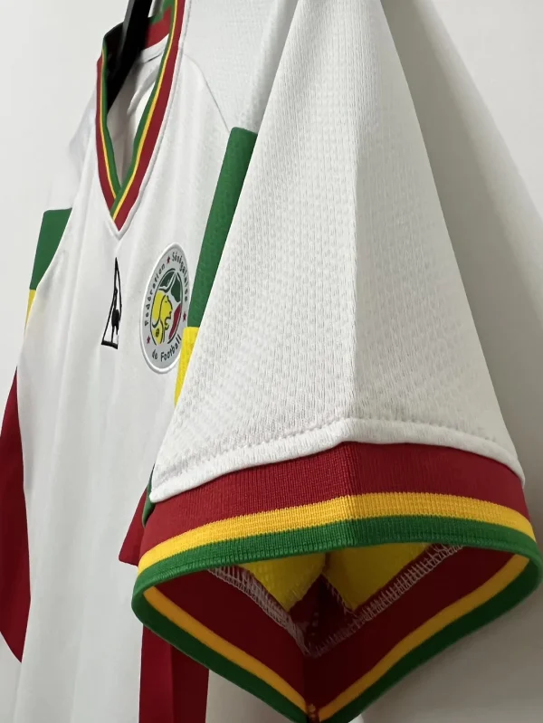 2002 Retro Senegal National Team Shirt White