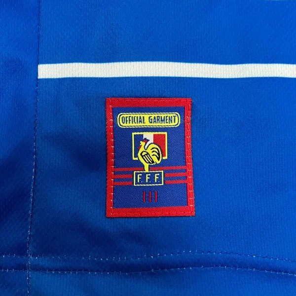 1998 Retro France Home Football Shirt 1:1 Thai Quality Kids Size