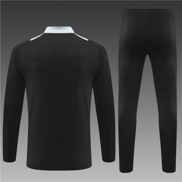 2024/2025 Manchester United Half-Pull Training Suit Black Football Shirt 1:1 Thai Quality
