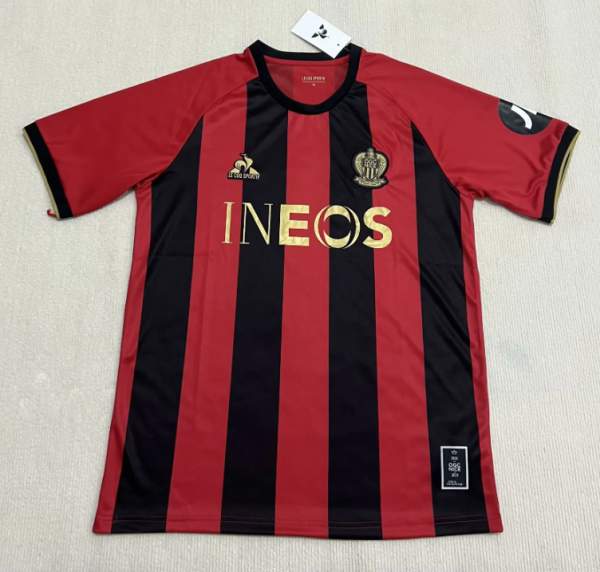 2024/2025 Nice Club Home Football Jersey 1:1 Thai Quality