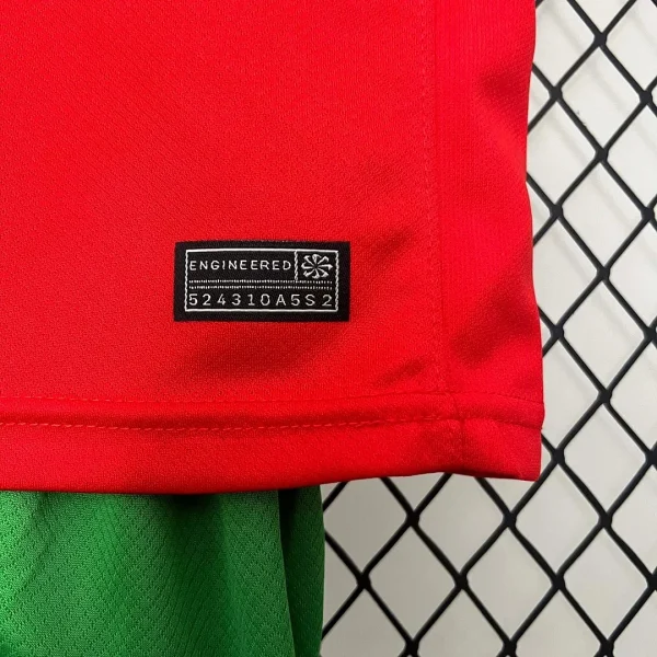 2024 Portugal Home Football Shirt 1:1 Thai Quality Kids Size