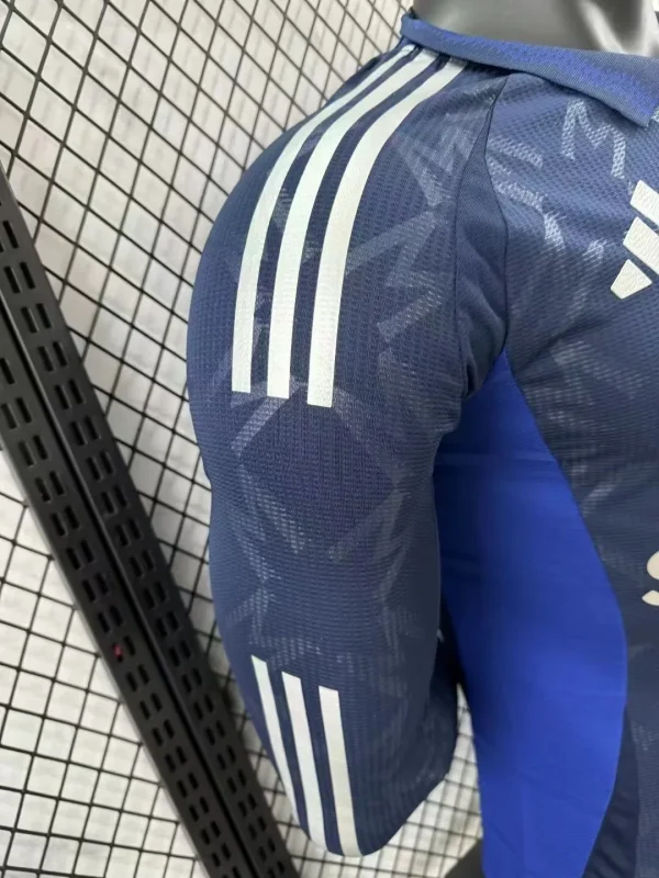 2024/2025 Player Version Manchester United Away Long Sleeve Football Shirt 1:1 Thai Quality