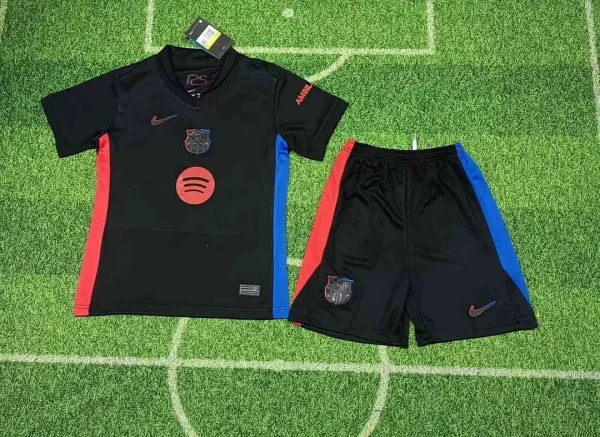 2024/2025 Barcelona Away Football Shirt 1:1 Thai Quality Kids Size