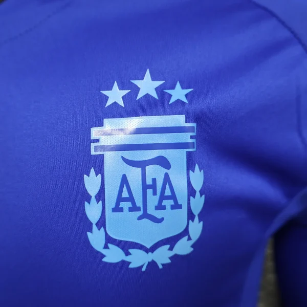 2024 Player Version Argentina Away Long Sleeve Football Shirt 1:1 Thai Quality