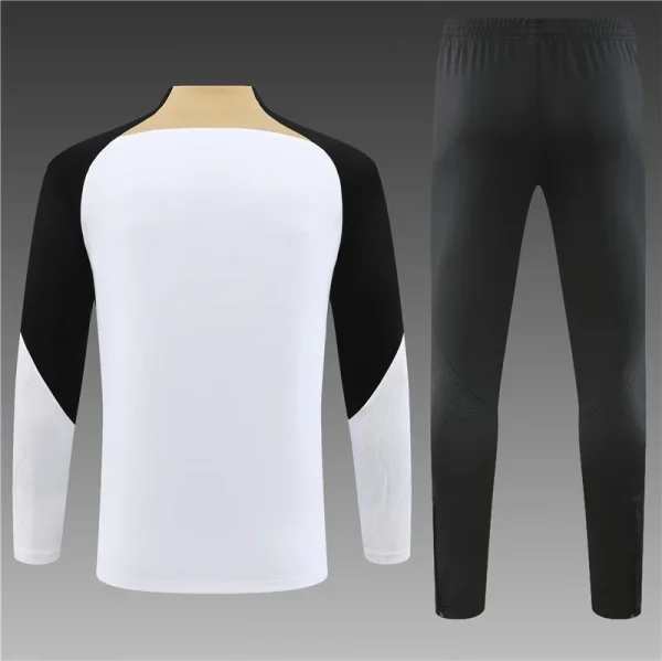 2023/2024 Chelsea Half-Pull Training Suit Whie Football Shirt 1:1 Thai Quality