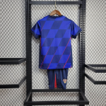 2024 Croatia National Team Away Football Shirt 1:1 Thai Quality Kids Size