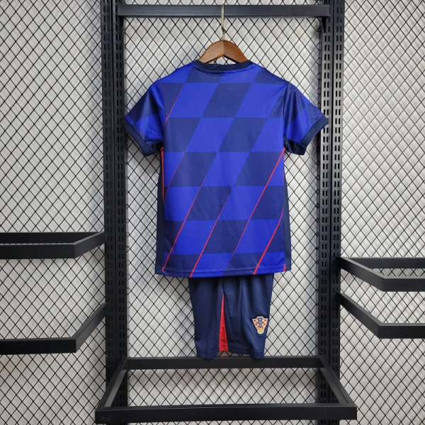 2024 Croatia National Team Away Football Shirt 1:1 Thai Quality Kids Size