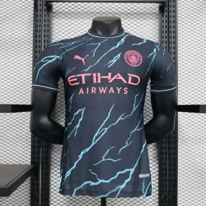2023/2024 Player Version Manchester City Third Away Football Shirt 1:1 Thai Quality