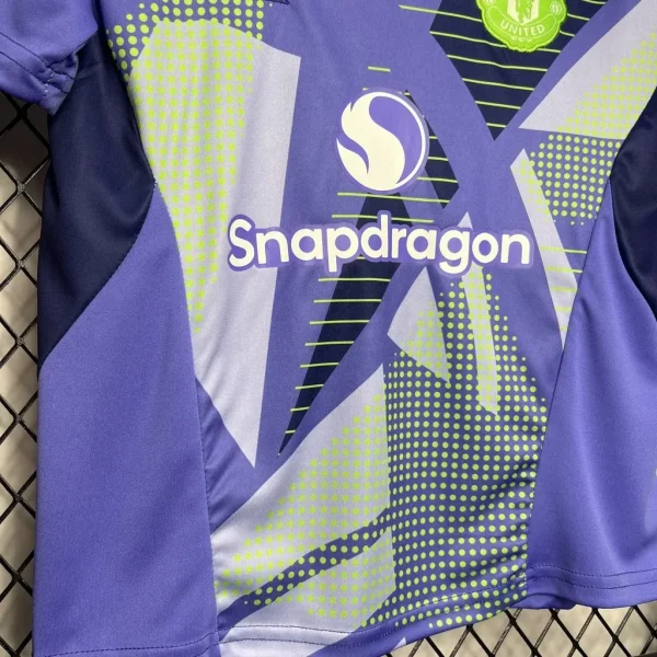 2024/2025 Manchester United Goalkeeper Football Shirt 1:1 Thai Quality Kids Size