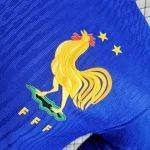 2024 Player Version Long Sleeve France Home  Football Shirt 1:1 Thai Quality