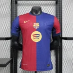 2024/2025 Player Version Barcelona Home Football Shirt 1:1 Thai Quality