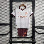 2023/2024  Manchester City Away Football Shirt 1:1 Thai Quality Kids Size