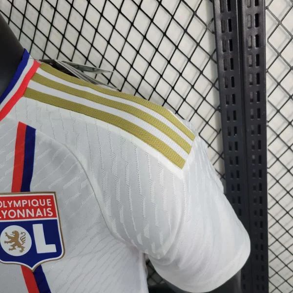 23-24 Player Lyon Home Football Shirt 1:1 Thai Quality