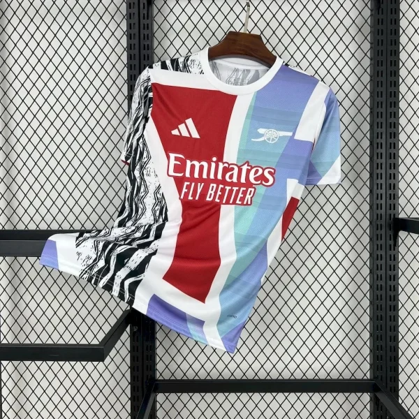 2024/2025 Arsenal Pre-Match Training Suit Football Shirt 1:1 Thai Quality